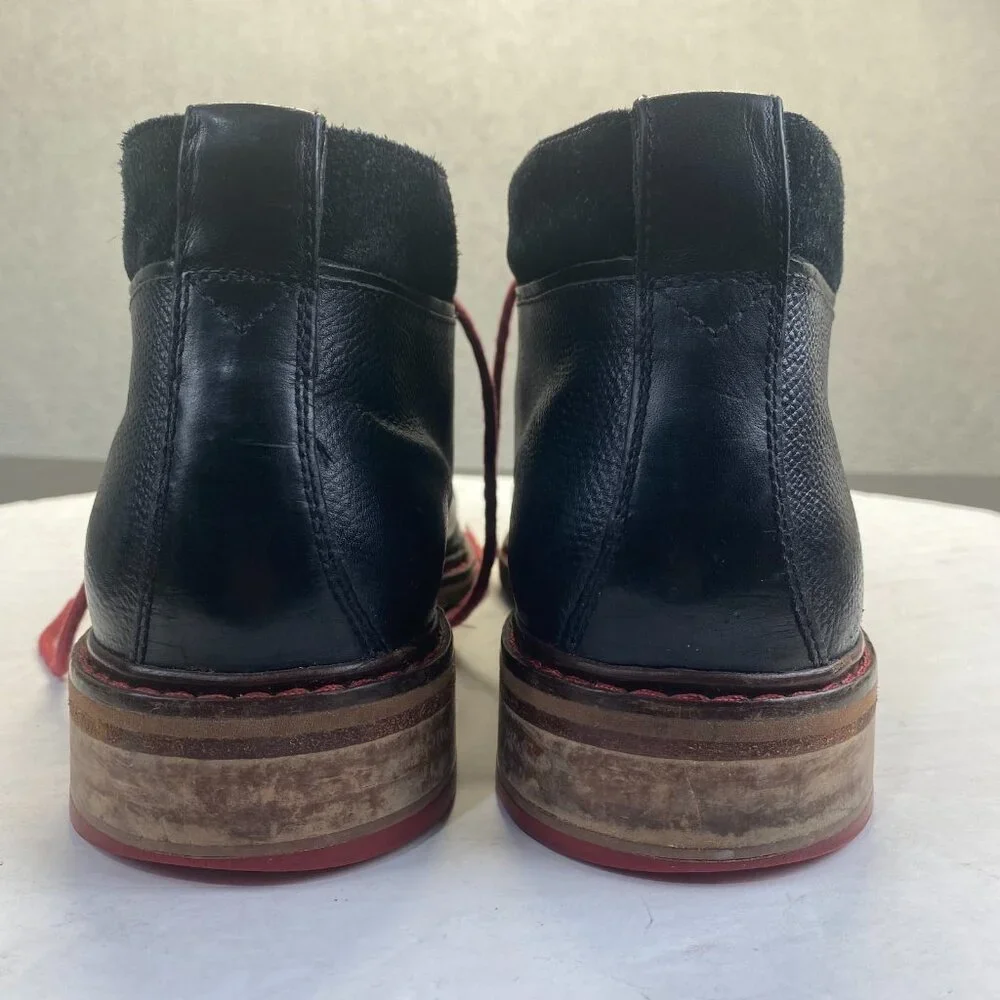 Cole Haan Men's US‎ 10M Black Leather Chukka Desert Ankle Casual Boots C11766